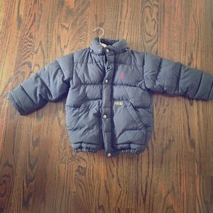 Navy Polo Ralph Lauren Winter Jacket 4T